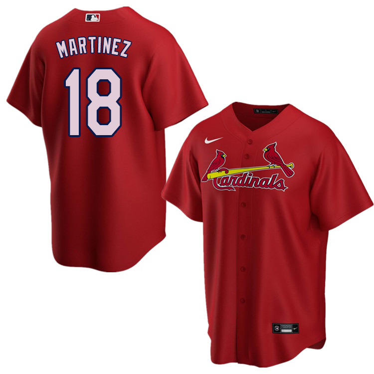 Nike Men #18 Carlos Martinez St.Louis Cardinals Baseball Jerseys Sale-Red